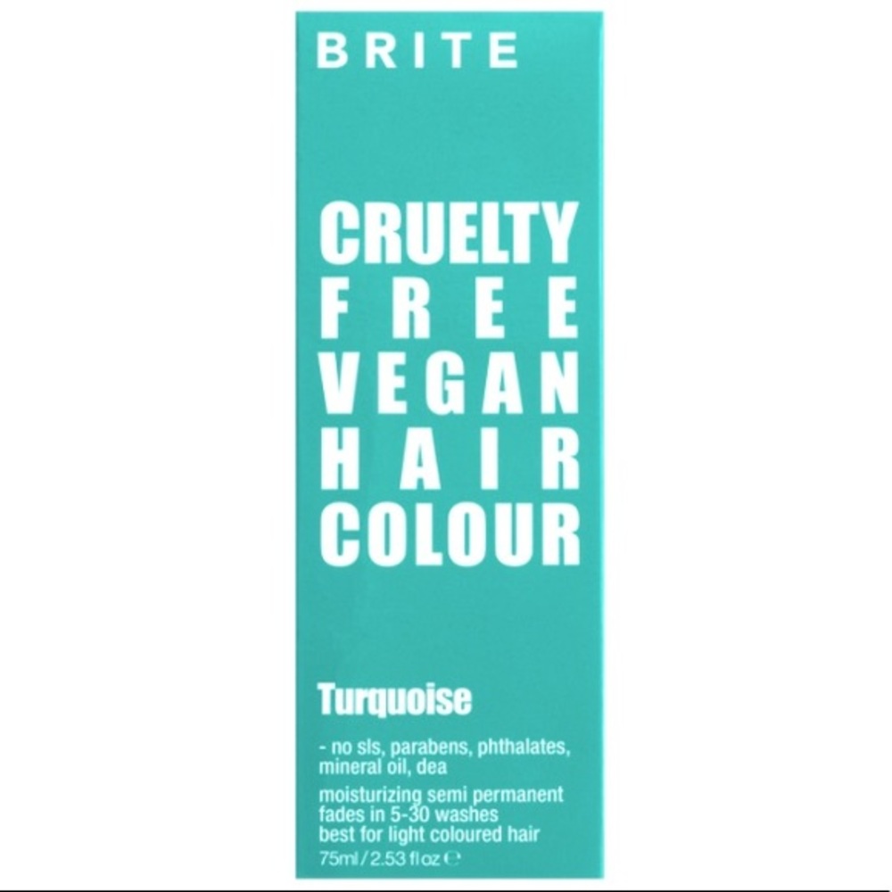 🔥5/$25🔥Brite Cruelty Free Vegan Hair Color - Turquoise